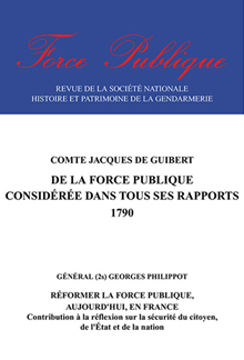 Force publique n° 06 - De la force publique considérée dans tous ses rapports 1790
